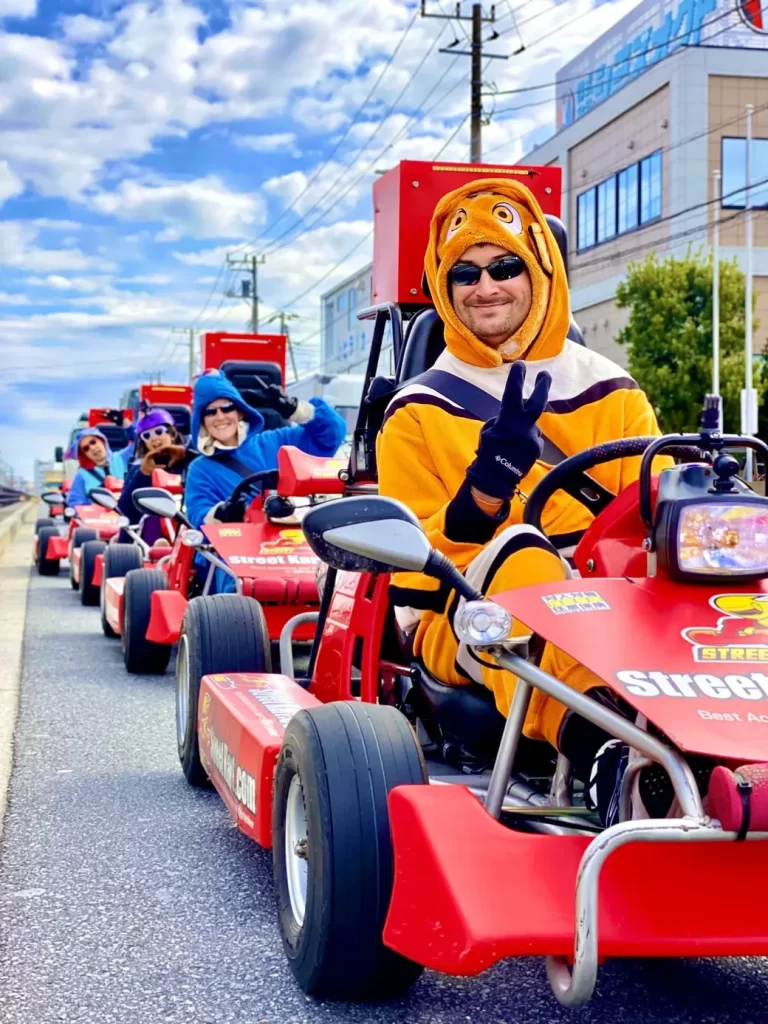 Tokyo Street Kart Summer Daytime Ginza Luxury Shopping Tour